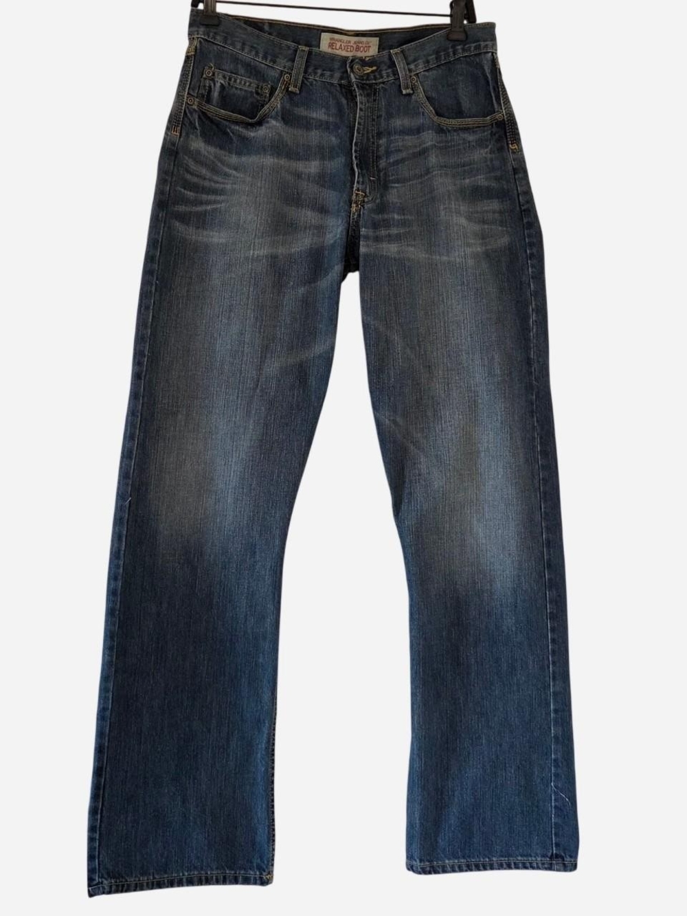 Wrangler Relaxed Fit Blue Jeans